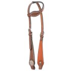 One Ear Headstall with stars and dots