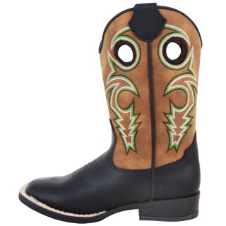 Western Boot for Kids black size 30 to 35