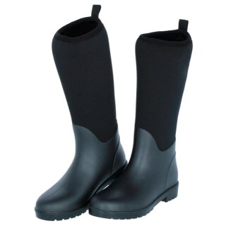 Stable boots neoprene black