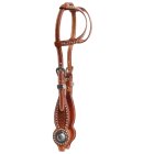 One Ear Headstall for Show wide with points