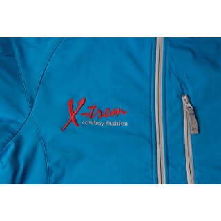 Softshell Jacket by Xtrem for ladies blue S (small)