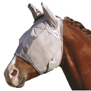 Cashel Fliegenmaske mit Ohren UV-Schutz Medium (Quarter Horse/Vollblood)