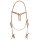 Headstall harness leather with knot headband
