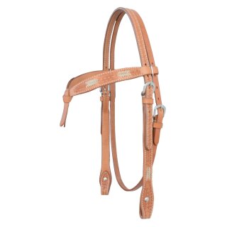Headstall braided with basket
