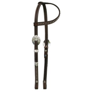 One Ear Headstall with small cheek and points