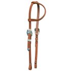 One Ear Headstall with small cheekpiece and basket