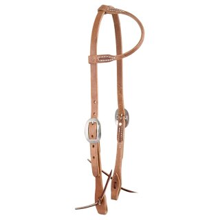 One Ear Headstall US harness leather