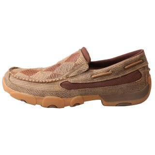 Mokassin Twisted X Mens Driving Moccasins