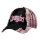 Baseball Cap Rose Karo Cowgirl rosa/schwarz