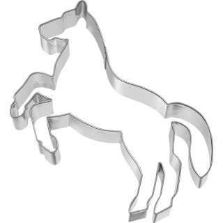 Cookie cutter horse in action